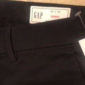 Gap Mens black pants new